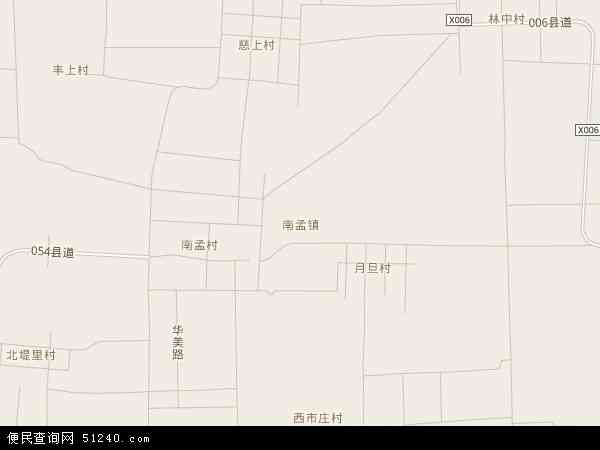南孟镇地图 - 南孟镇电子地图 - 南孟镇高清地图 - 2024年南孟镇地图