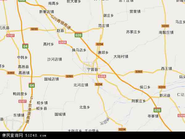宁晋县地图 - 宁晋县电子地图 - 宁晋县高清地图 - 2024年宁晋县地图