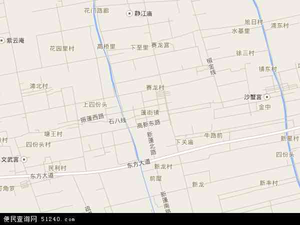 蓬街镇地图 - 蓬街镇电子地图 - 蓬街镇高清地图 - 2024年蓬街镇地图