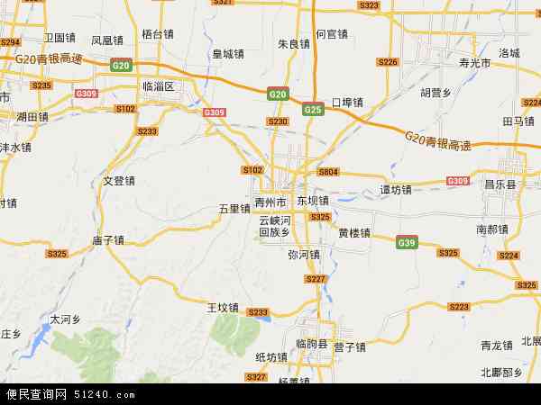 青州市地图 - 青州市电子地图 - 青州市高清地图 - 2024年青州市地图