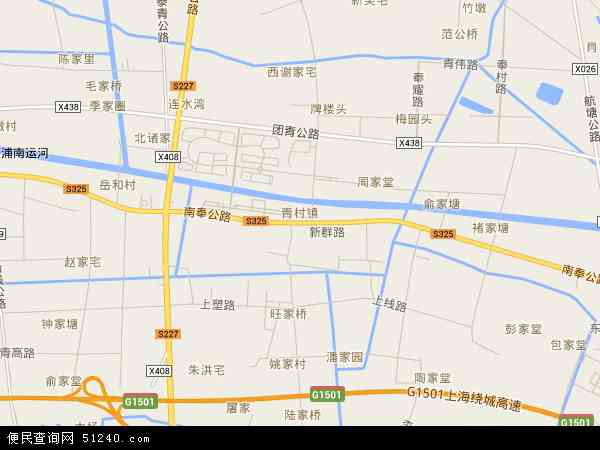 青村镇地图 - 青村镇电子地图 - 青村镇高清地图 - 2024年青村镇地图