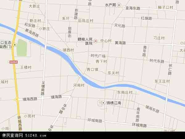 赣榆青口镇地图图片