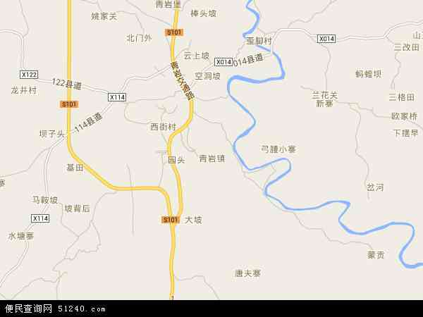 青岩镇地图 - 青岩镇电子地图 - 青岩镇高清地图 - 2024年青岩镇地图