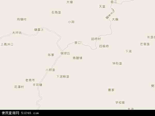 青腰镇地图 - 青腰镇电子地图 - 青腰镇高清地图 - 2024年青腰镇地图