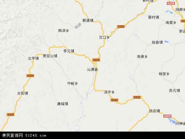 沁源县地图 - 沁源县电子地图 - 沁源县高清地图 - 2024年沁源县地图