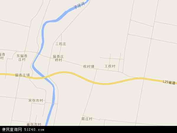 大城县权村镇地图图片