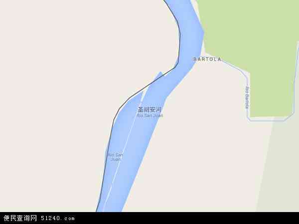 圣胡安河地图 - 圣胡安河电子地图 - 圣胡安河高清地图 - 2024年圣胡安河地图