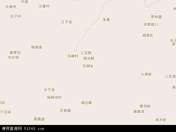 石柳乡地图 - 石柳乡电子地图 - 石柳乡高清地图 - 2024年石柳乡地图