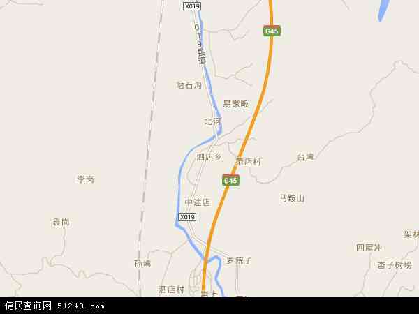泗店乡地图 - 泗店乡电子地图 - 泗店乡高清地图 - 2024年泗店乡地图