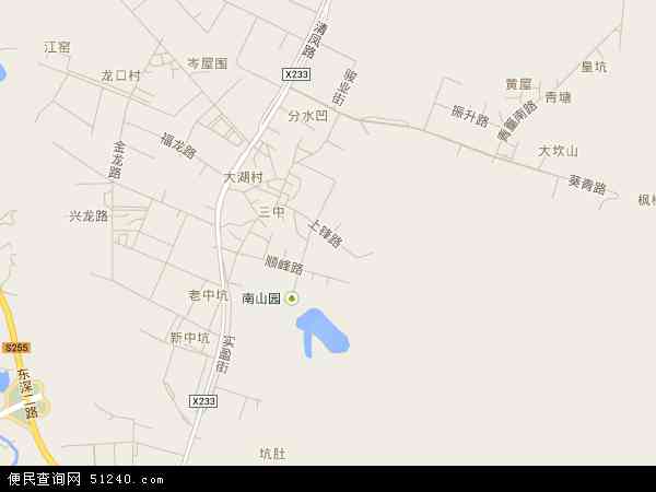 三中村地图 - 三中村电子地图 - 三中村高清地图 - 2024年三中村地图