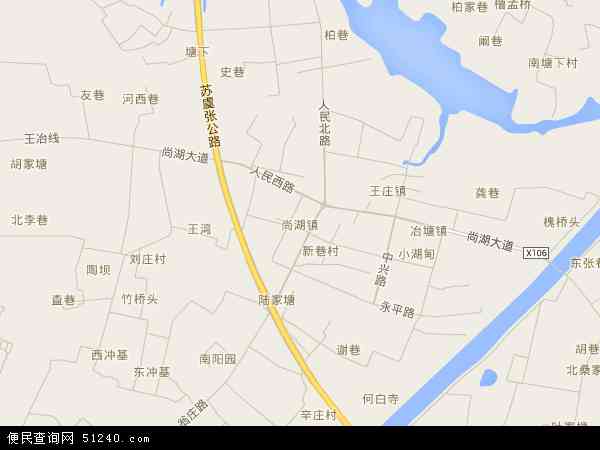 尚湖镇地图 - 尚湖镇电子地图 - 尚湖镇高清地图 - 2024年尚湖镇地图