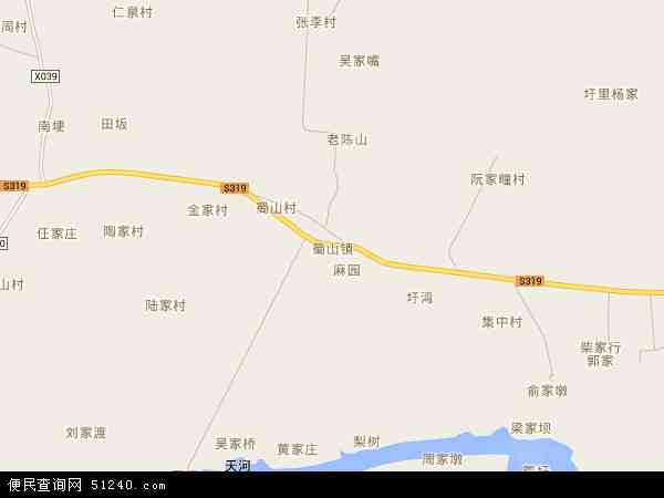 蜀山镇地图 - 蜀山镇电子地图 - 蜀山镇高清地图 - 2024年蜀山镇地图