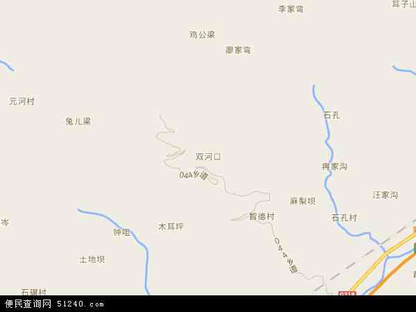 双河口地图 - 双河口电子地图 - 双河口高清地图 - 2024年双河口地图