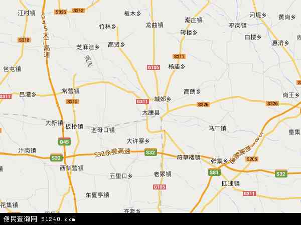 太康县地图 - 太康县电子地图 - 太康县高清地图 - 2024年太康县地图