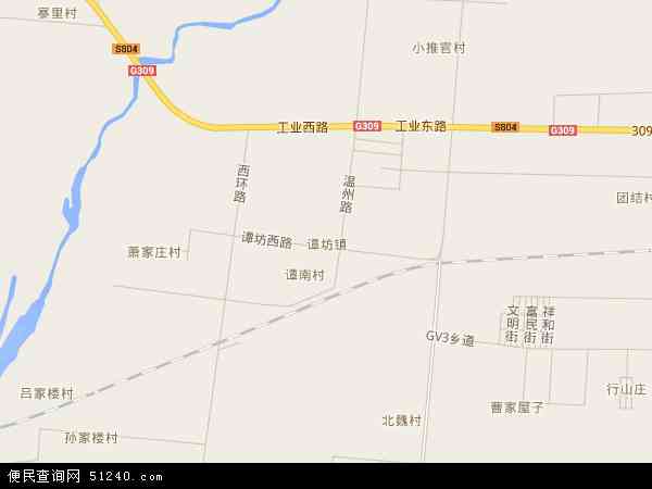谭坊镇地图 - 谭坊镇电子地图 - 谭坊镇高清地图 - 2024年谭坊镇地图