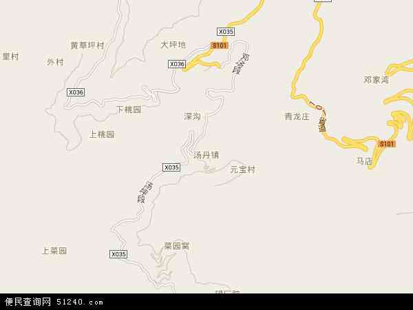 汤丹镇地图 - 汤丹镇电子地图 - 汤丹镇高清地图 - 2024年汤丹镇地图