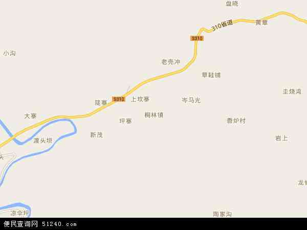 桐林镇地图 - 桐林镇电子地图 - 桐林镇高清地图 - 2024年桐林镇地图