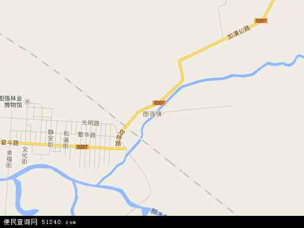 图强镇地图 - 图强镇电子地图 - 图强镇高清地图 - 2026年图强镇地图