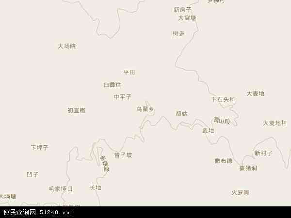乌蒙乡地图 - 乌蒙乡电子地图 - 乌蒙乡高清地图 - 2024年乌蒙乡地图