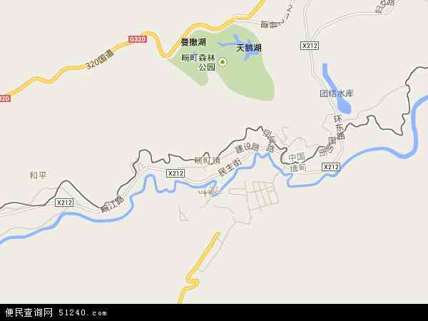 云南瑞丽畹町地图图片