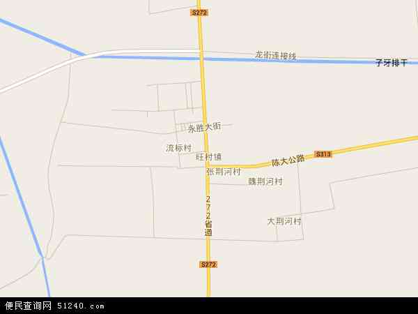 旺村镇地图 - 旺村镇电子地图 - 旺村镇高清地图 - 2024年旺村镇地图