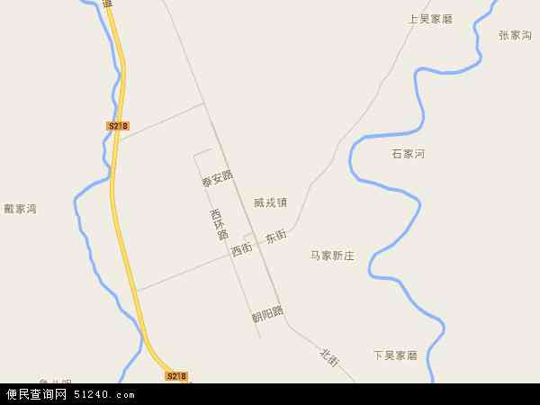 威戎镇地图 - 威戎镇电子地图 - 威戎镇高清地图 - 2024年威戎镇地图