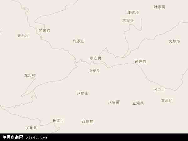 小安乡地图 - 小安乡电子地图 - 小安乡高清地图 - 2024年小安乡地图
