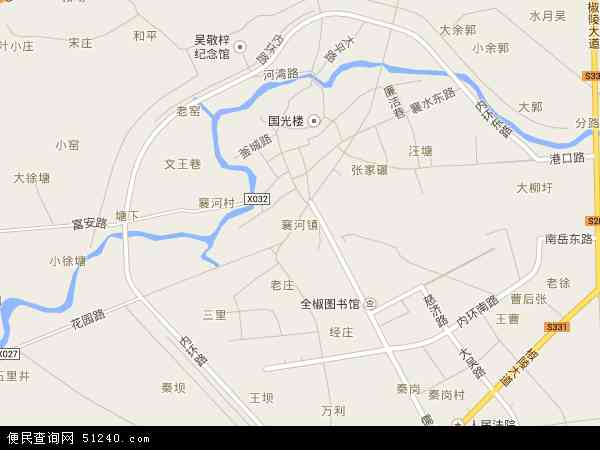 襄河镇地图 - 襄河镇电子地图 - 襄河镇高清地图 - 2024年襄河镇地图
