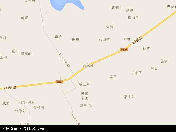 香隅镇地图 - 香隅镇电子地图 - 香隅镇高清地图 - 2024年香隅镇地图