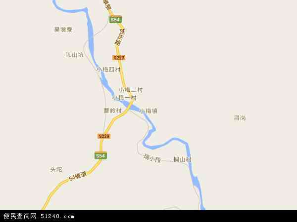 小梅镇地图 - 小梅镇电子地图 - 小梅镇高清地图 - 2024年小梅镇地图