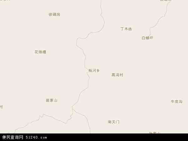 杨河乡地图 - 杨河乡电子地图 - 杨河乡高清地图 - 2024年杨河乡地图