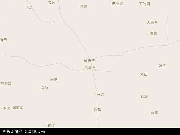 广水市余店镇地图图片
