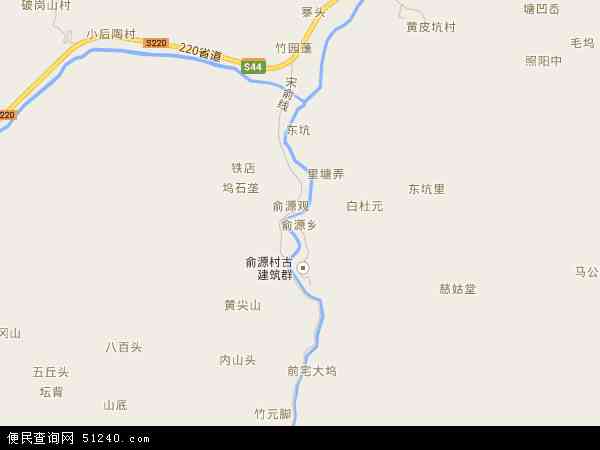 俞源乡地图 - 俞源乡电子地图 - 俞源乡高清地图 - 2024年俞源乡地图
