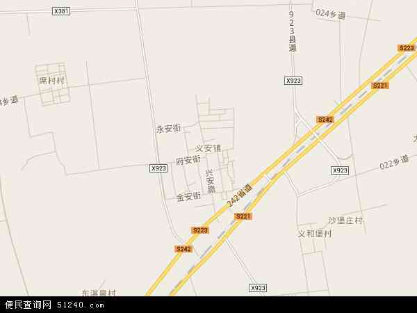 义安镇地图 - 义安镇电子地图 - 义安镇高清地图 - 2024年义安镇地图