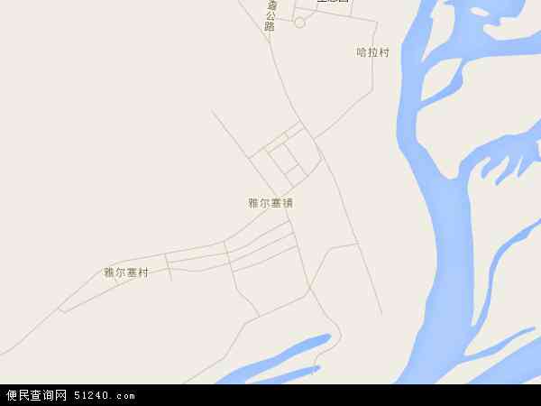 雅尔塞镇地图 - 雅尔塞镇电子地图 - 雅尔塞镇高清地图 - 2024年雅尔塞镇地图