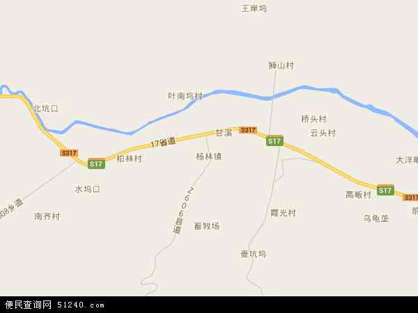 杨林镇地图 - 杨林镇电子地图 - 杨林镇高清地图 - 2024年杨林镇地图