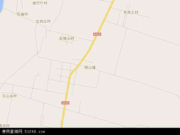 中国 山东省 泰安市 东平县 银山镇银山镇卫星地图 本站收录有:2021