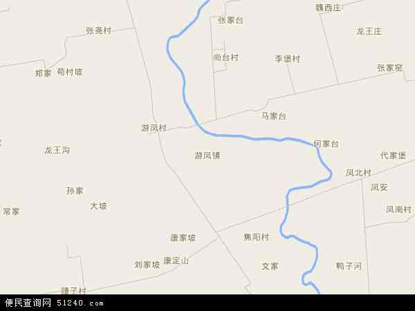 游风镇地图 - 游风镇电子地图 - 游风镇高清地图 - 2024年游风镇地图