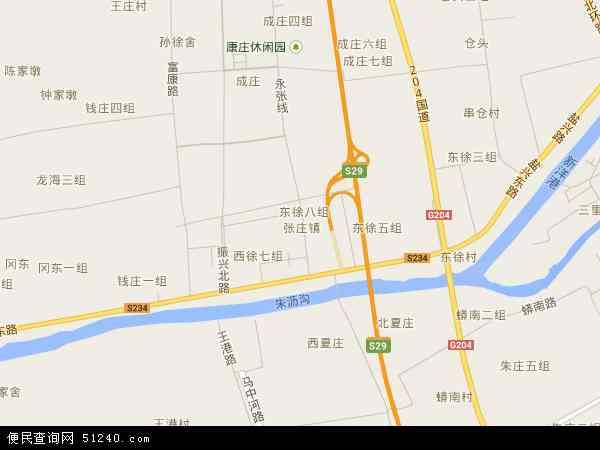 张庄地图 - 张庄电子地图 - 张庄高清地图 - 2024年张庄地图