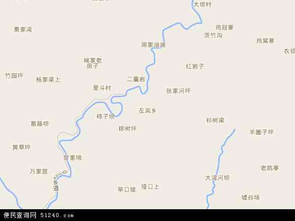 左岚乡地图 - 左岚乡电子地图 - 左岚乡高清地图 - 2024年左岚乡地图