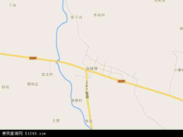 赵保镇地图 - 赵保镇电子地图 - 赵保镇高清地图 - 2024年赵保镇地图