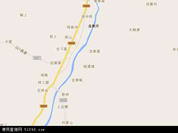 昭潭镇地图 - 昭潭镇电子地图 - 昭潭镇高清地图 - 2026年昭潭镇地图