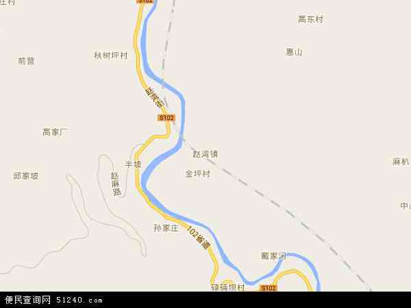 赵湾镇地图 - 赵湾镇电子地图 - 赵湾镇高清地图 - 2024年赵湾镇地图