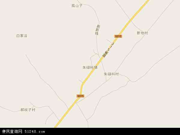 朱碌科镇地图 - 朱碌科镇电子地图 - 朱碌科镇高清地图 - 2024年朱碌科镇地图