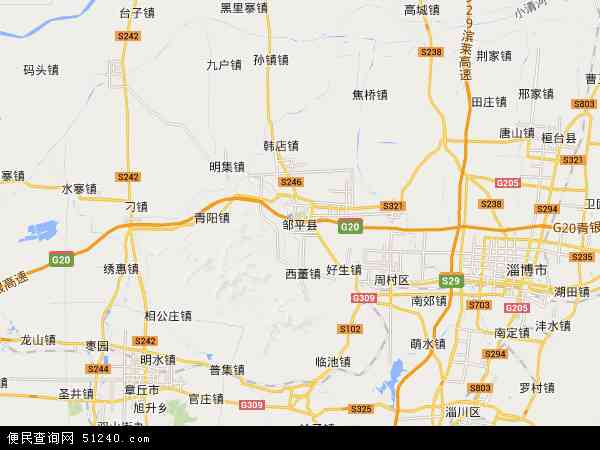 邹平市魏桥镇地图图片