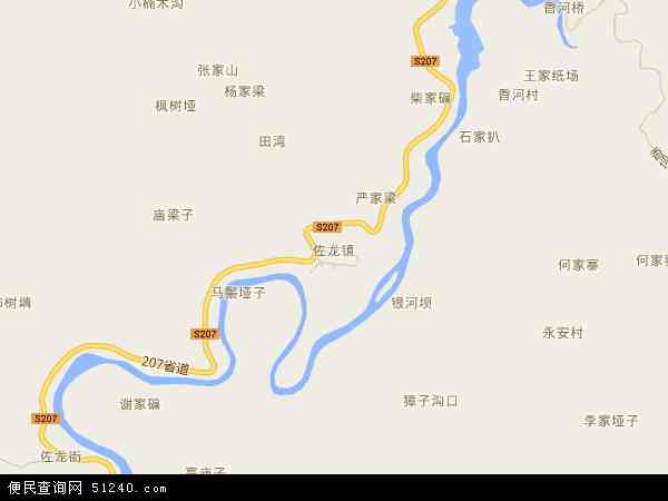 佐龙镇地图 - 佐龙镇电子地图 - 佐龙镇高清地图 - 2024年佐龙镇地图
