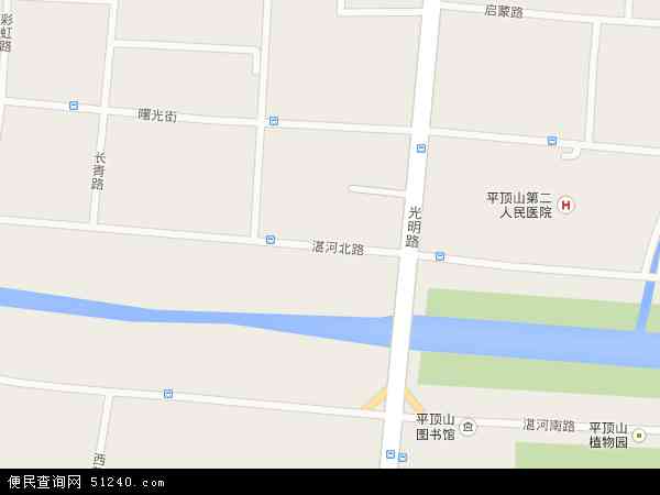 湛河北路地图 - 湛河北路电子地图 - 湛河北路高清地图 - 2024年湛河北路地图