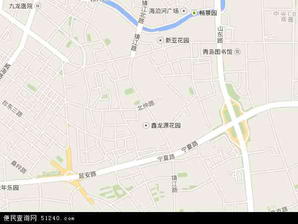 镇江路地图 - 镇江路电子地图 - 镇江路高清地图 - 2024年镇江路地图