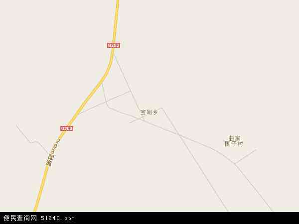宝甸乡地图 - 宝甸乡电子地图 - 宝甸乡高清地图 - 2024年宝甸乡地图