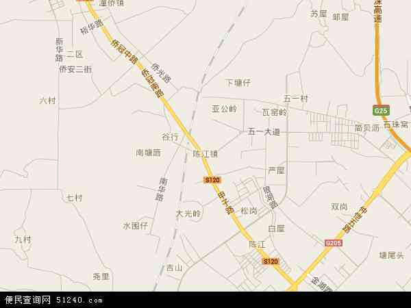 陈江地图 - 陈江电子地图 - 陈江高清地图 - 2024年陈江地图